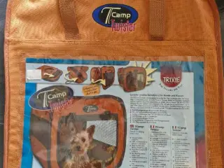 Hundebur, transportabelt, nylon.