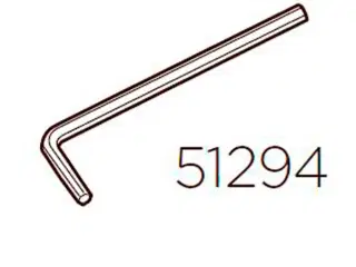 Thule umbraco nøgle 3mm