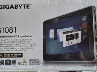 Gigabyte S1081 Slate PC 10.1" Windows Tablet