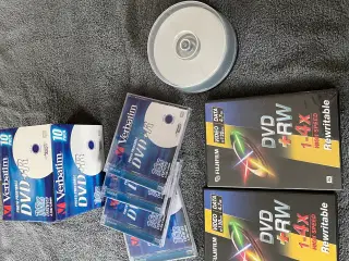 DVD + R Verbatim, DVD + RW 1-4x High speed, CD-RW 