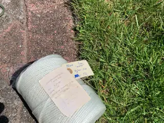 Flettet nylonline på rulle
