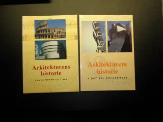 Arkitekturens historie - 2 bind