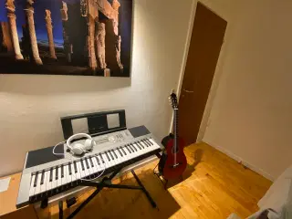 Yamaha Keybord + Stativ & Stol