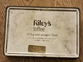 Rileys Toffee dåse