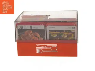 Opskriftkort i boks (str. 22x14,5 cm) (Bog)