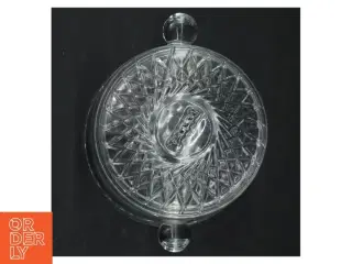 Glasbeholder med låg (str. 13x15 cm)