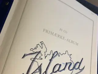 Frimærker samling Island