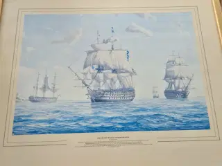 Billede af HMS Victory.  Skibsbillede