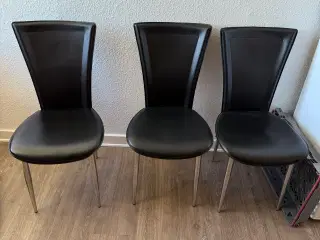 3 stk. Spisebords stole