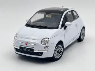 2007 Fiat Nuova 500 1:18  Sjælden Fiat 500 model
