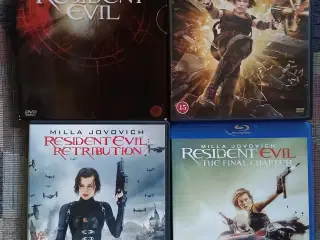 Resident Evil, dvd og Blu-ray 