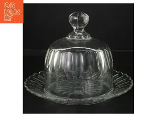 Glas osteklokke (str. Ø 22&ø14x15 cm)