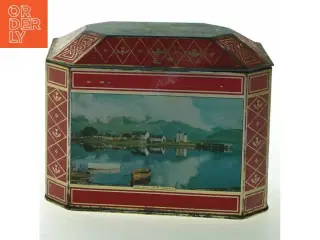 Vintage Melrose&#39;s te dåse fra Melrose (str. 16x11x12 cm)