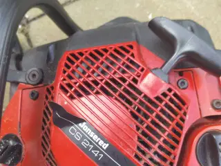 god stærk motorsav kan sendes med post 