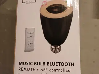 Super sej bluetooth højtaler og pære