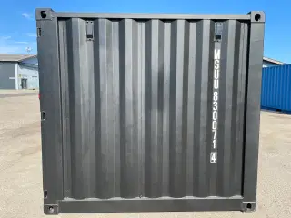 Nye 8 eller 10 fods containere i Sort