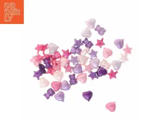 Diverse legetøjsperler (str. 1 x 1 cm)