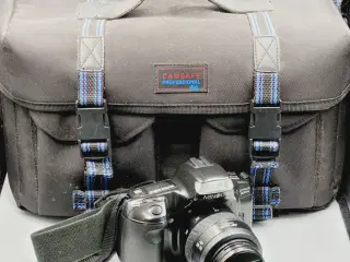 ⭐️· SPEJLREFLEKS: Minolta Dynax 300si m. Tilbehør
