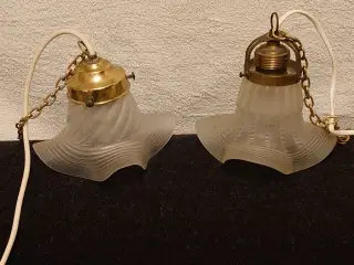 Små antikke lampeskærme