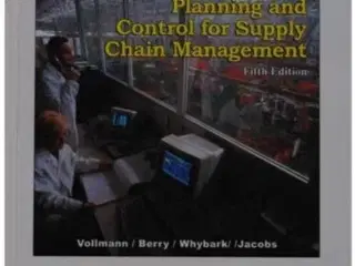 manufacturing planning & control for supply chain