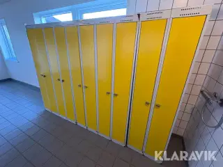 Omklædningsskabe 3 styk