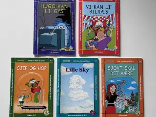 alkalær, Danmarks letteste læsebøger, 5 stk.