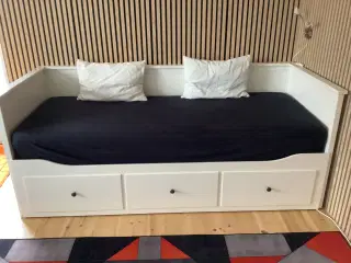 HEMNES Sovesofa 3 skuffer/2 madrasser - 80x200 