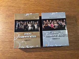 2900 HAPPINESS SÆSON 1+2 DVD 12 disk.