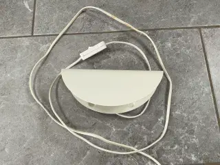 Væglampe hvid 