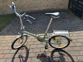 Foldecykel med 7 udvendige gear