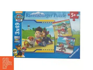 Paw Patrol puslespil fra Paw Patrol (str. 3 x 39 rækker 3 x 39 brikker)