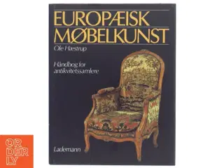 Europæisk Møbelkunst Bog fra Lademann