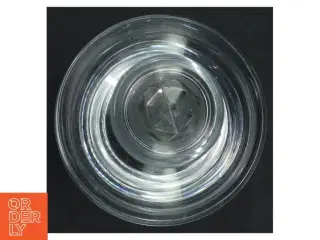 Glas karaffel  (str. H. 17 cm. ø. 11 cm)