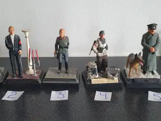 Tyske WW2 soldater i tin.