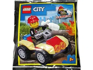 Schleich 952009 Lego City, Clemmons Fireman with F