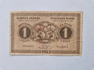 1 Mark Finland 1918