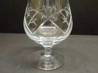 Ulla Cognacglas. H:90 mm.