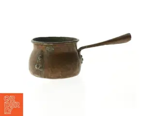 Gammel kobberkaserolle (str. Ø. 13 cm)