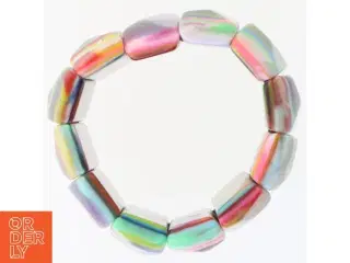 Farverig armbånd fra Rio Design (str. Ø 6 cm)