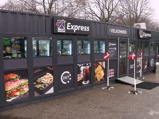 Ubemandet kiosk/ butik 