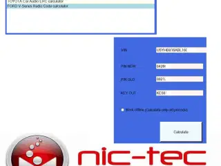 Pinkode sw for Kia & Hyundai (DiagCode)
