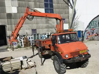 Mercedes Unimog 416 kranbil