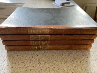 Antik samlebøger 4 stk - Familie Journalen 1914