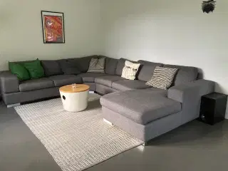 Hjørnesofa med chaiselong