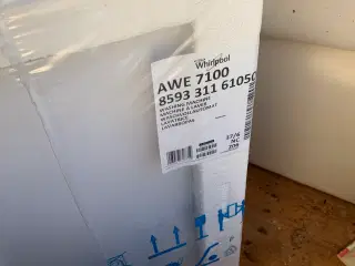 Whirpool vaskemaskine, topbetjent