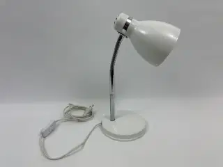 Retro bordlampe, Hvid