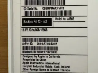 MacBook Pro 13”