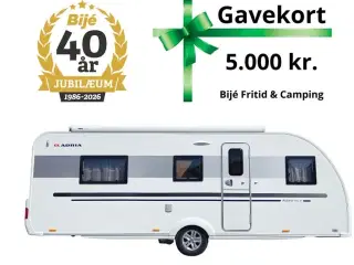 2019 - Adria Adora 593 UP Køb denne vogn og få et gavekort på 5.000 kr. med i handlen.