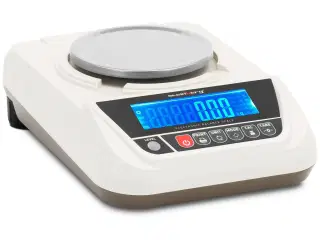 Præcisionsvægt – 600 g / 0,01 g – Ø 130 mm – LCD