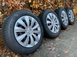 Ståle fælger 205 / 55 / R16, 90% mønster tilbage